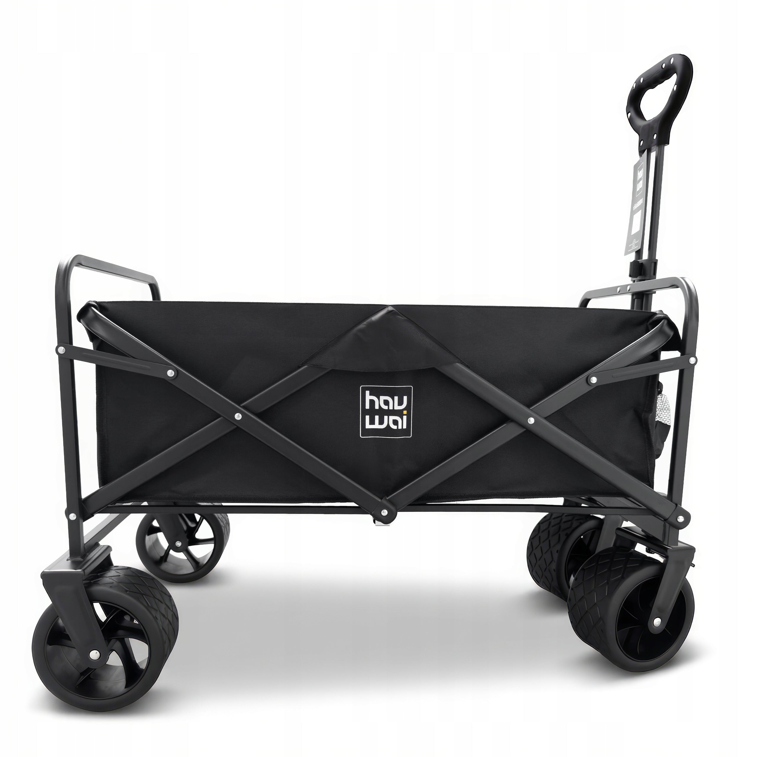 TRANSPORT TROLLEY FOLDING GARDEN TOURIST OFF-ROAD WHEELS 150 L Capacity 150 l
