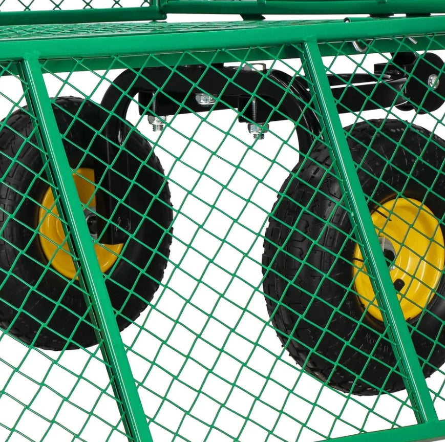 TRANSPORT TROLLEY Folding Garden Tourist OFF-ROAD WHEELS UP TO 550KG Wheels number 4