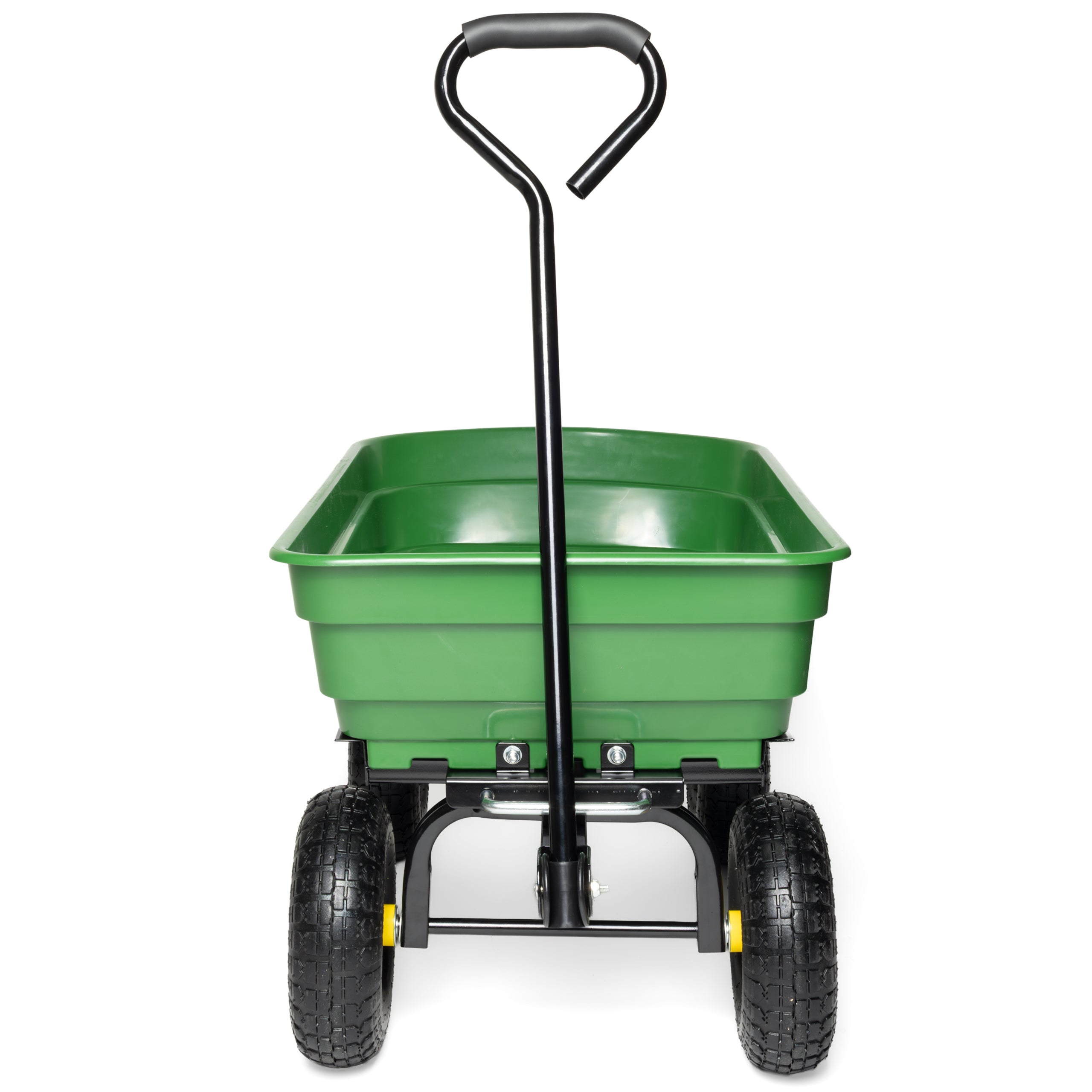 TRANSPORT TROLLEY GARDEN DUMP TRUCK WHEELBARROW TRAILER DURABLE 75L Capacity 75 l