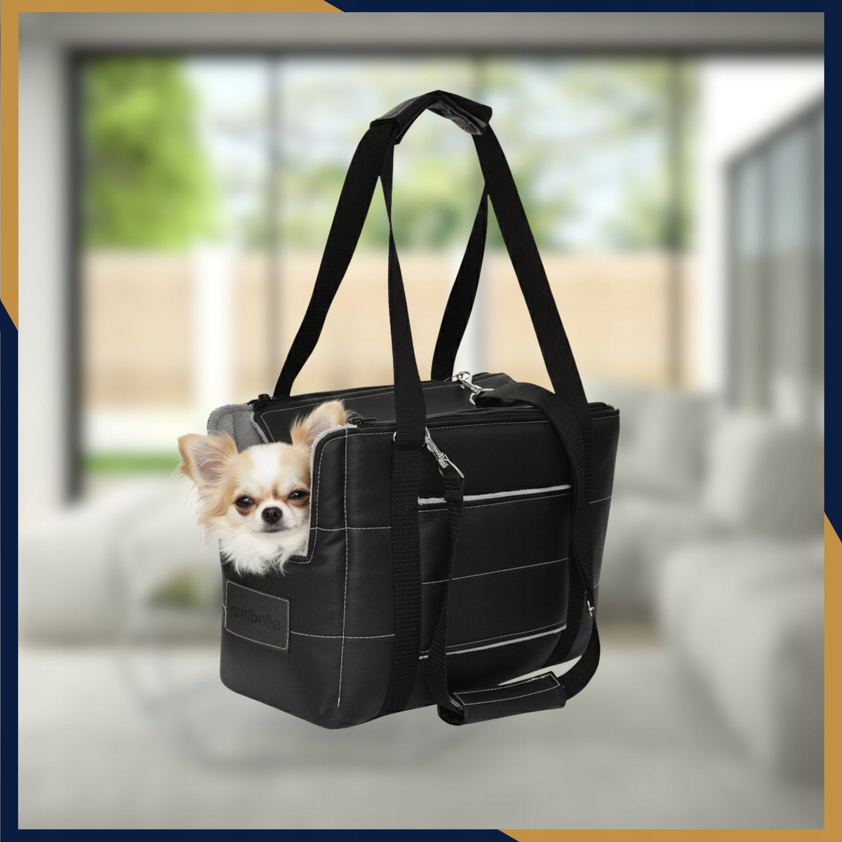TRANSPORTER Bag Cat Dog Bed for Car Airplane 5in1 Manufacturer code 3010