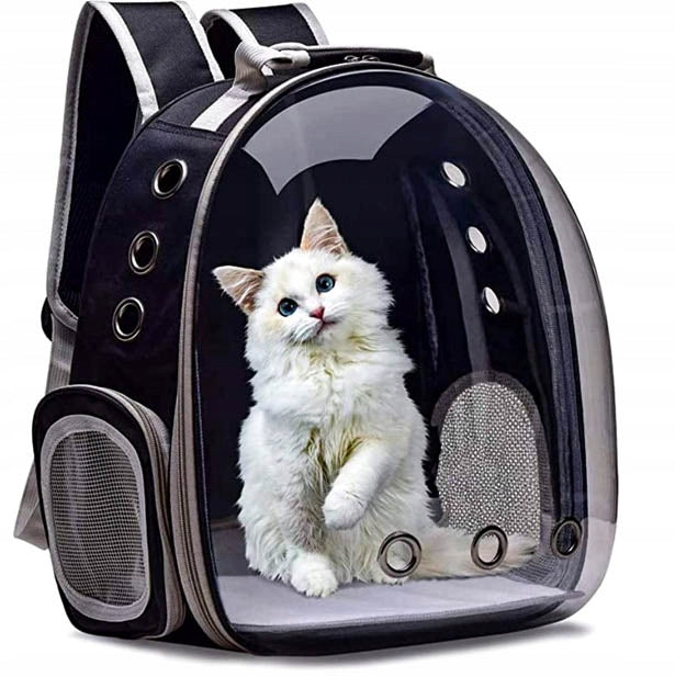 TRANSPORTER DOG BACKPACK TRANSPARENT FOR RABBIT DOG CATS Manufacturer code PLECAK DLA PSA