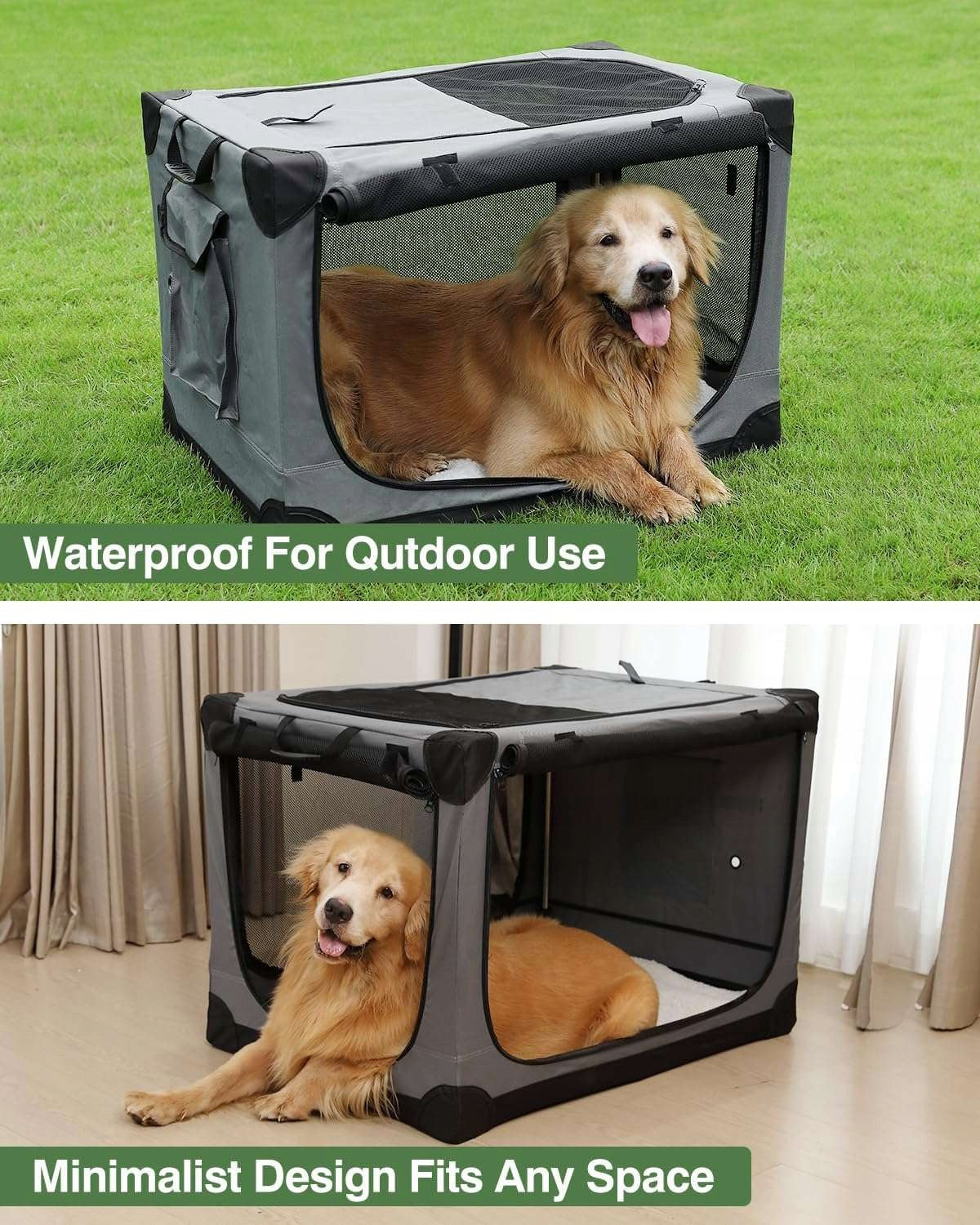 TRANSPORTER DOG CAGE MATERIAL FOLDING XL 84X64X64 CM TO 27KG Manufacturer code AAAABBB1002466
