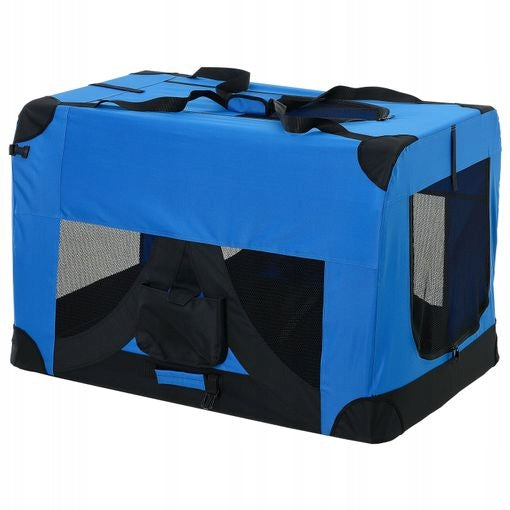 TRANSPORTER FOLDING PLAYPEN BAG BED WITH VENTILATION FOR DOG 42x42x60 EAN (GTIN) 4260390268947