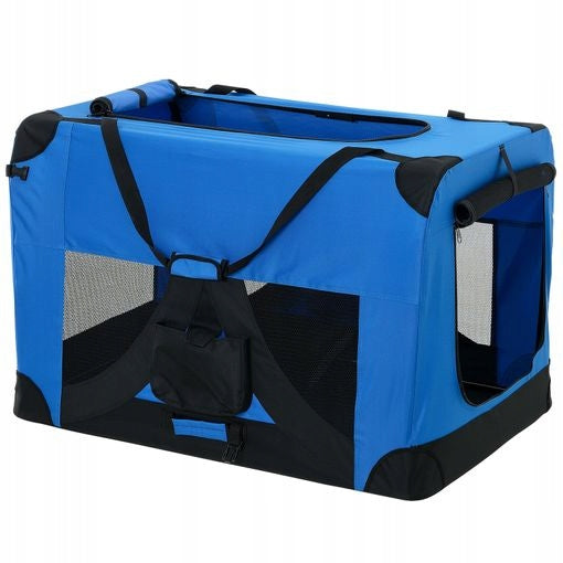 TRANSPORTER FOLDING PLAYPEN BAG BED WITH VENTILATION FOR DOG 42x42x60