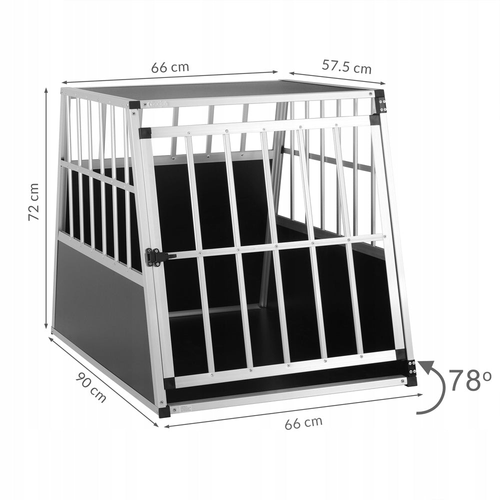 TRANSPORTER FOR DOG L CAGE 90x66x72cm Brand Cadoca