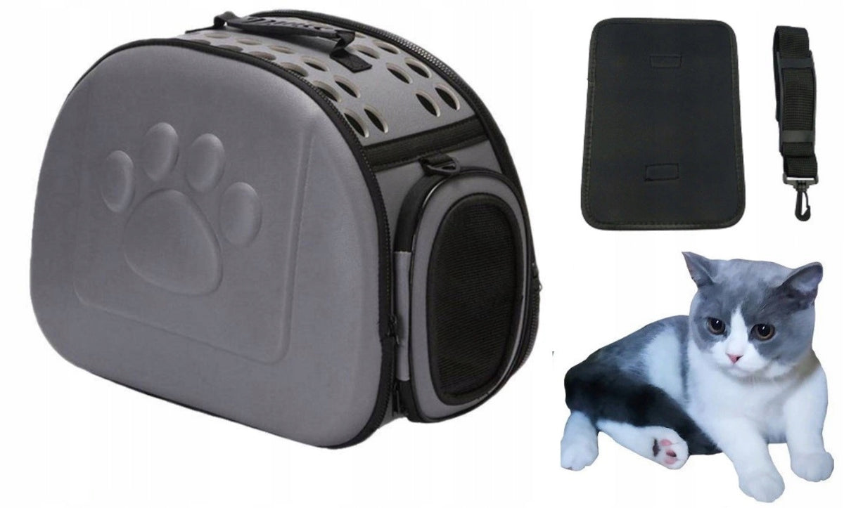 TRANSPORTER RABBIT DOG CAT BAG GREY XL