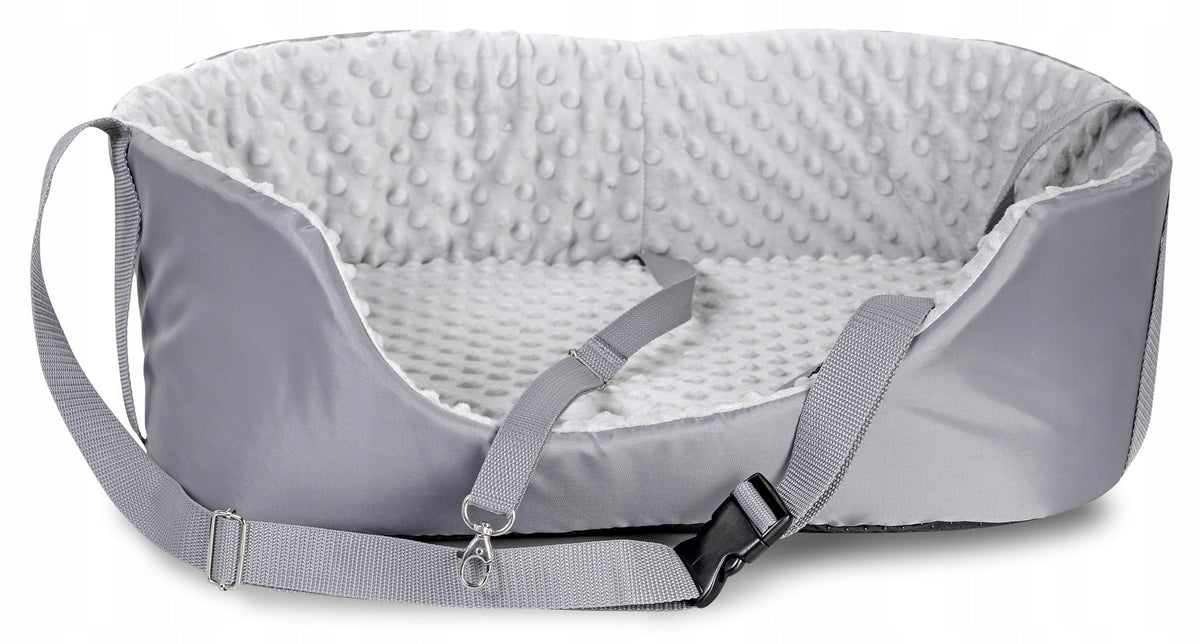 TRANSPORTER for DOG for CAR SEAT PLUSH MINKY Brand LeoHome