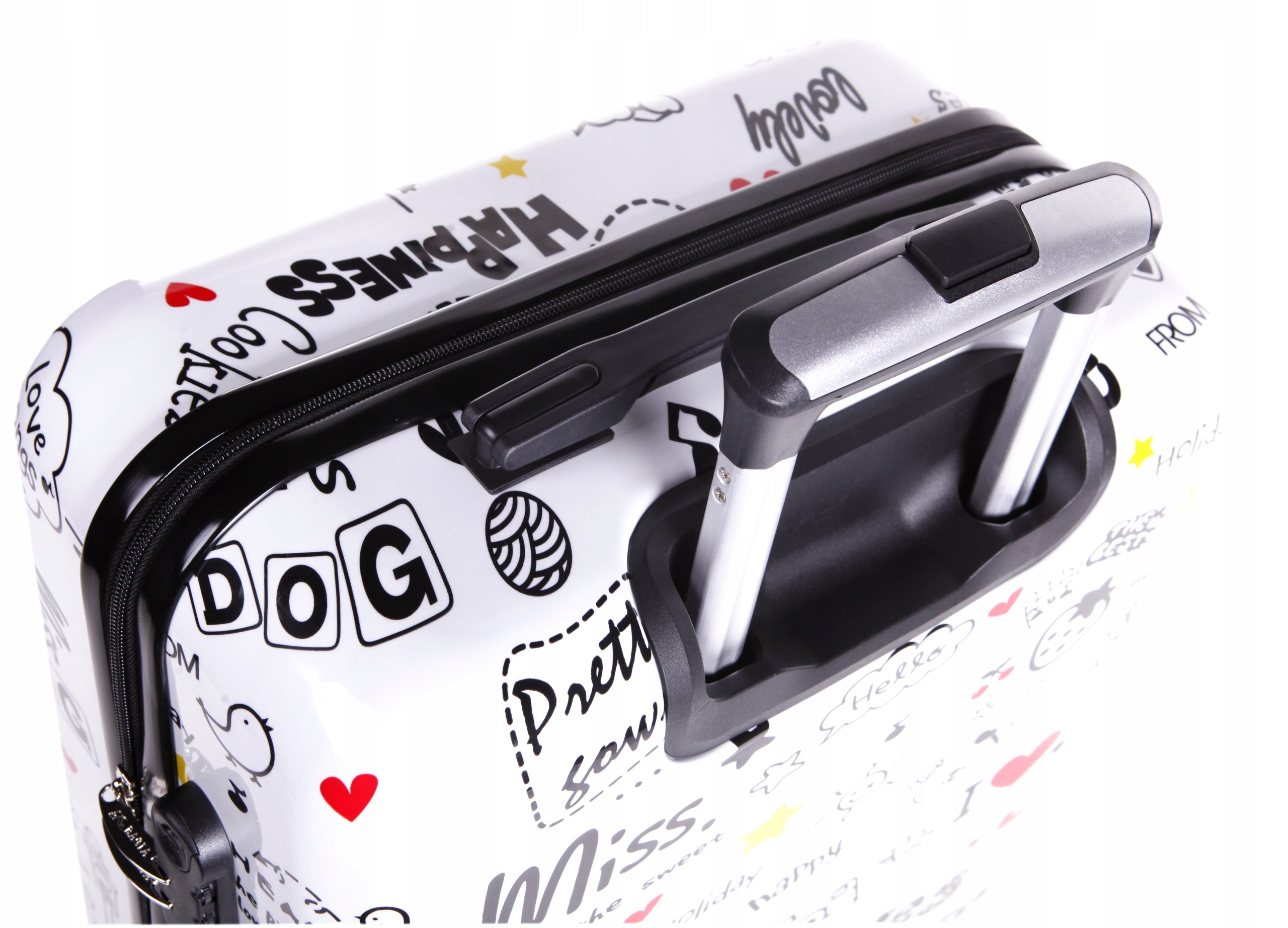 TRAVEL CASE SIZE MEDIUM M 60L 4WHEELS SUITCASE BAGIA POLYCARBON COLORS Depth (shorter edge) 29 cm