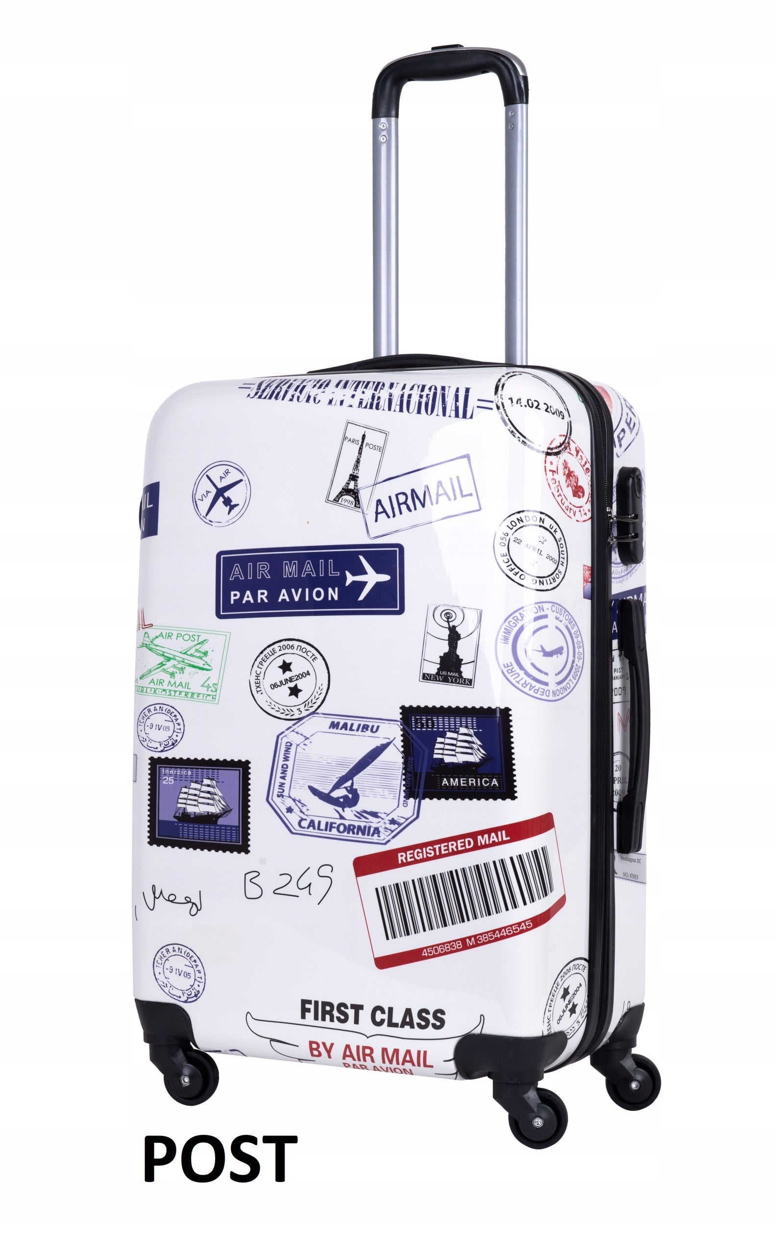 TRAVEL CASE SIZE MEDIUM M 60L 4WHEELS SUITCASE BAGIA POLYCARBON COLORS Manufacturer code LOVE M