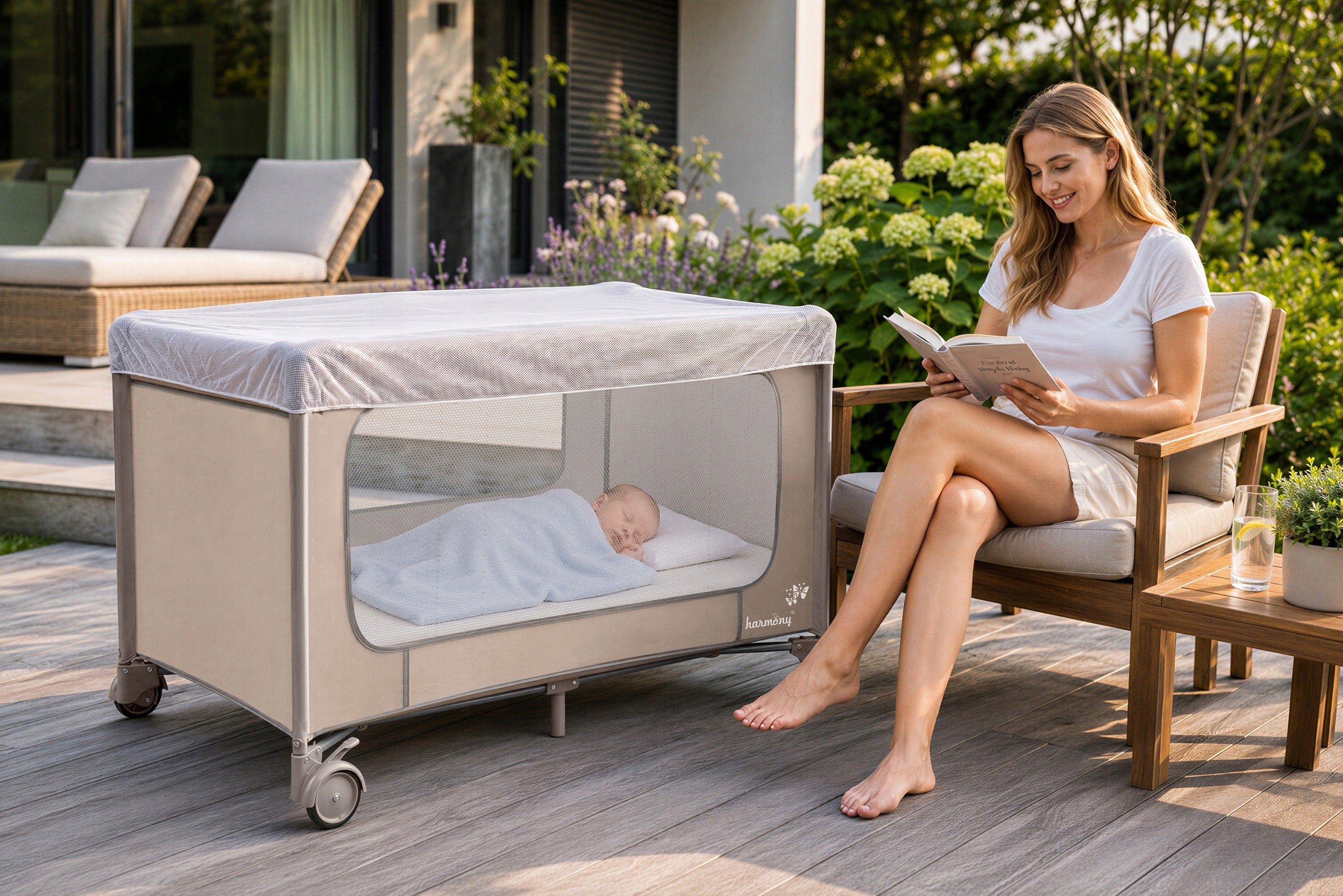 TRAVEL COT CLOUD TWO-LEVEL AUTOMATICALLY FOLDING + BAG Manufacturer code 5905226126563
