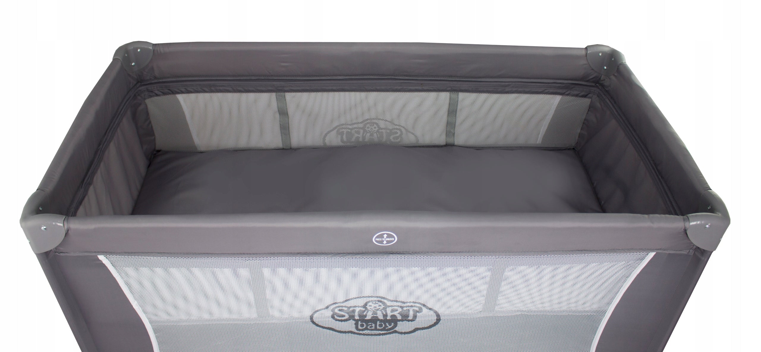 TRAVEL COT TWO-LEVEL FOLDING PLAYPEN CRADLE TWO LEVELS Packaging status original