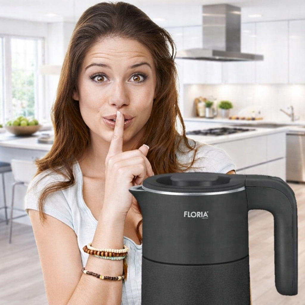 TRAVEL ELECTRIC KETTLE QUIET SMALL 1000W 0,5L Manufacturer code ZLN1733