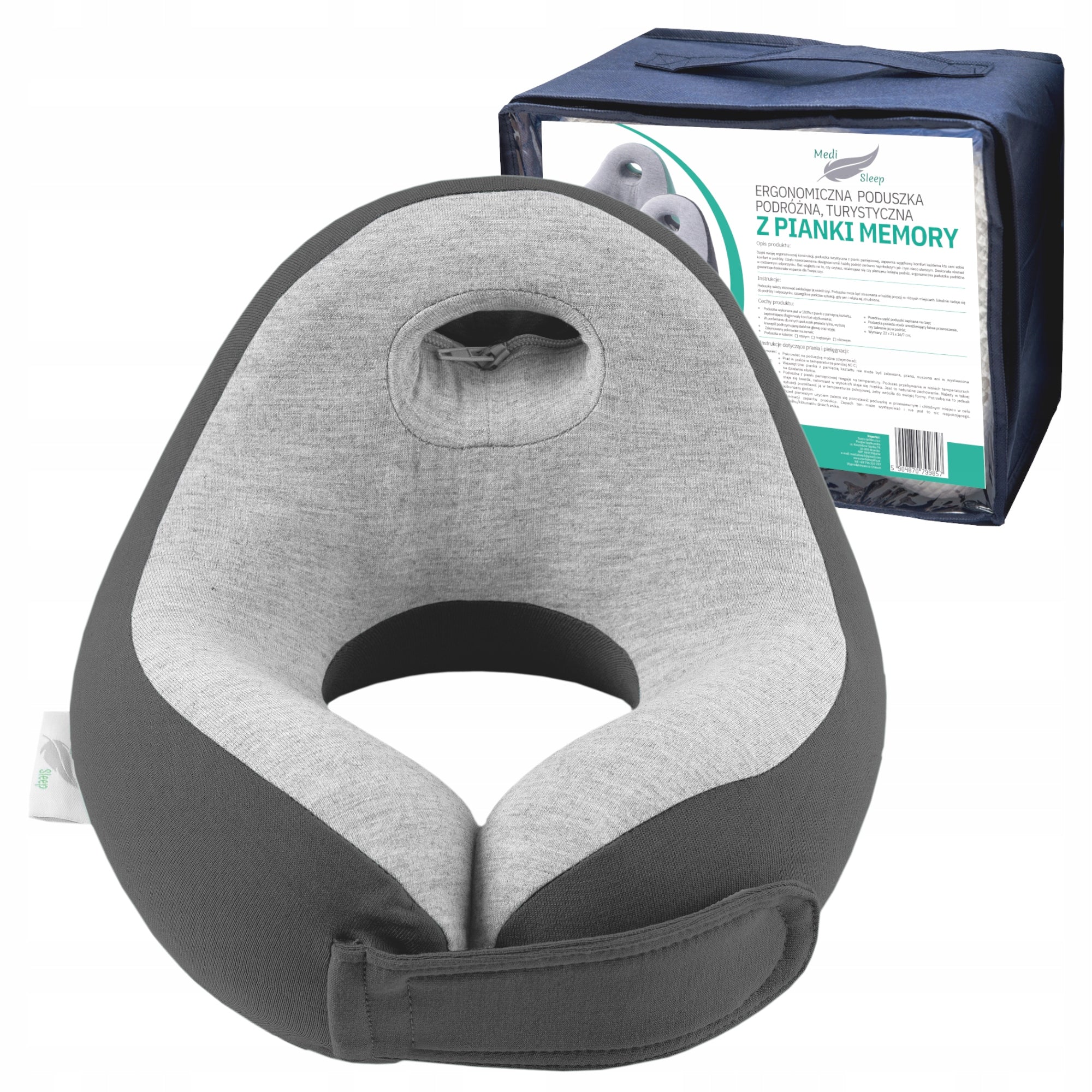 TRAVEL PILLOW FOR CHILDREN TOURIST NECK CROISSANT FOR CAR MEMORY