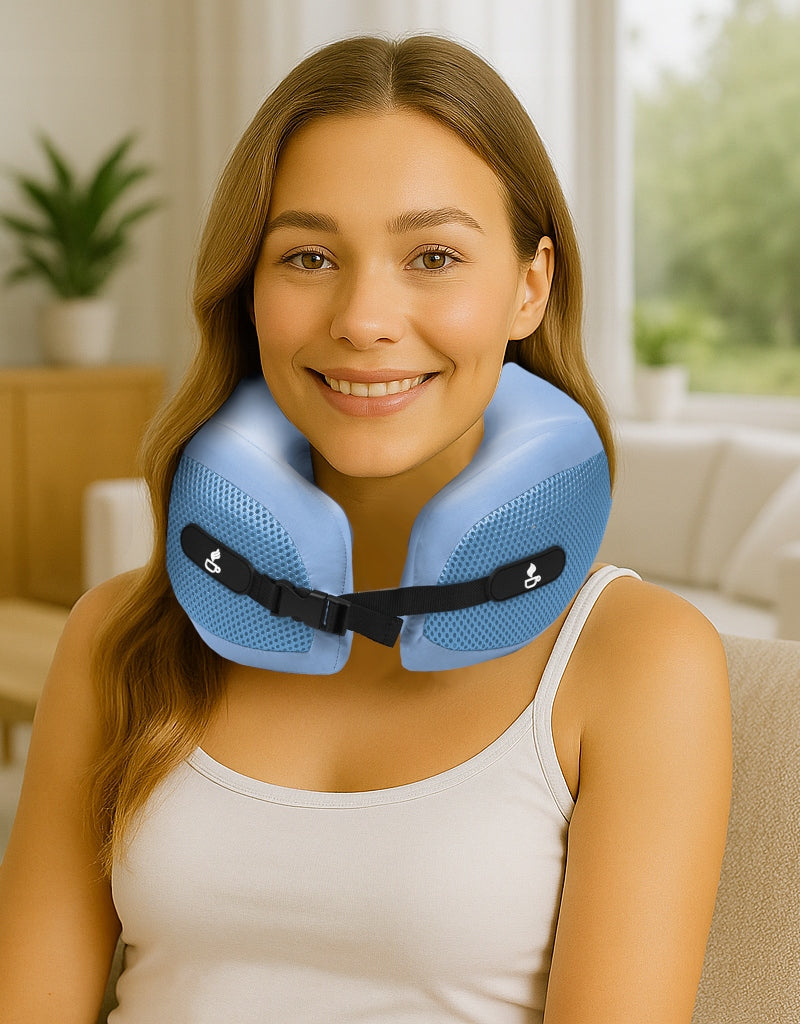 TRAVEL PILLOW TOURIST CROISSANT FOR AIRPLANE NECK MEDI SLEEP Manufacturer code NPT.B