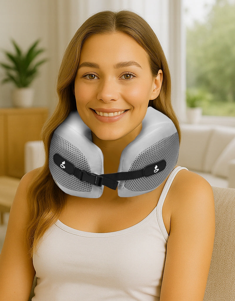 TRAVEL PILLOW TOURIST CROISSANT FOR AIRPLANE NECK MEDI SLEEP Manufacturer code NPT