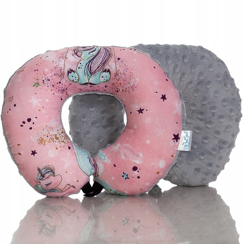 TRAVEL PILLOW TOURIST NECK CROISSANT FOR CHILDREN AIRPLANE CAR