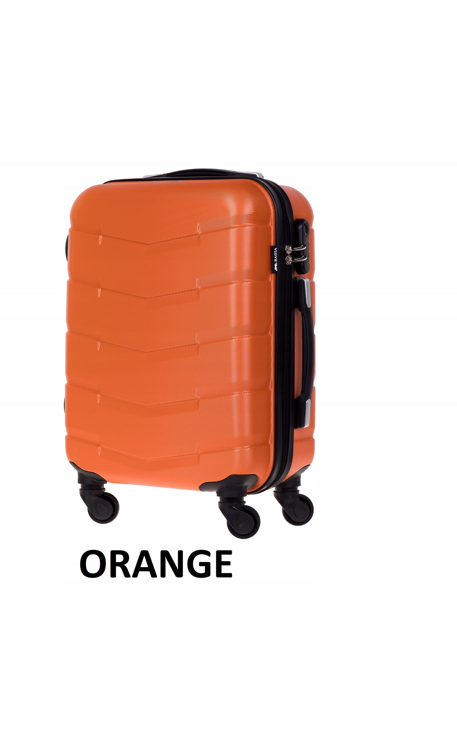TRAVEL SUITCASE CABIN HAND LUGGAGE 4WHEELS 30L BAGIA BARCELONA COLORS Height 54 cm