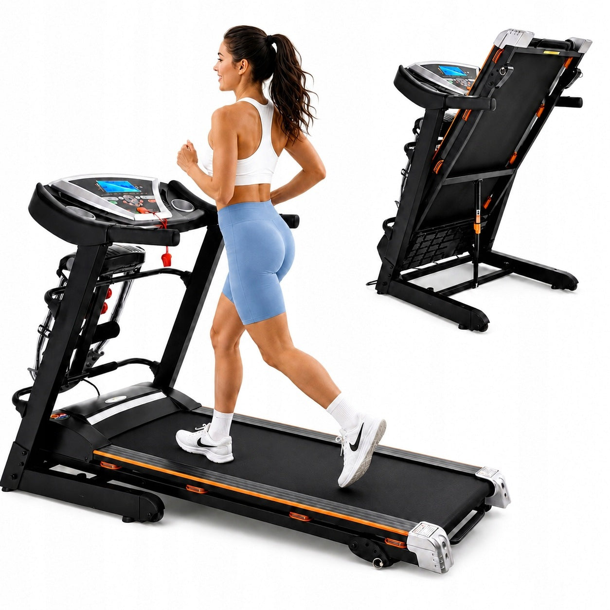 TREADMILL ELECTRIC HOME CORCIANO LAXE FOLDING MASSAGER 150KG 19KMH