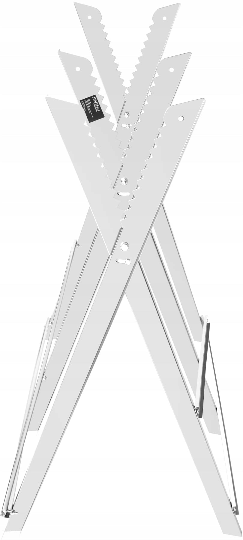 TREE CUTTING MARE 120KG METAL SILVER GALVANIZED STEEL STRONG SOLID Brand Echo