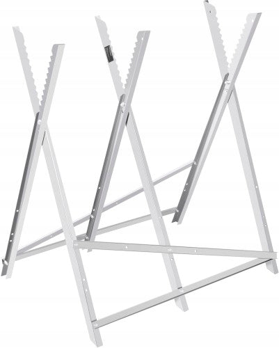 TREE CUTTING MARE 120KG METAL SILVER GALVANIZED STEEL STRONG SOLID