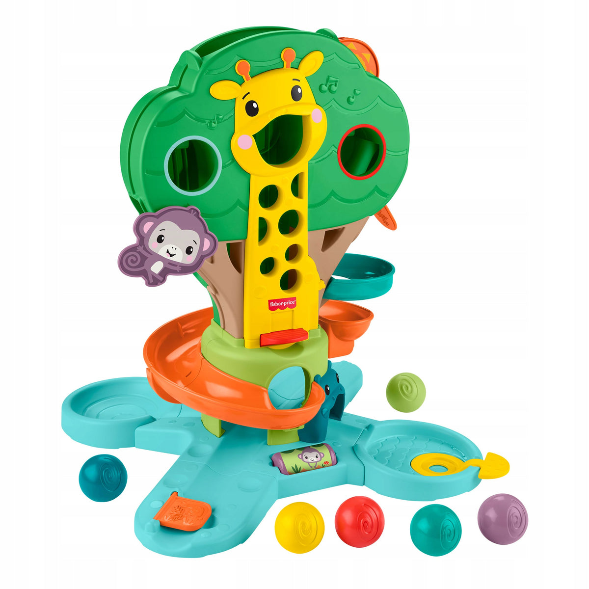 TREE FROM SITTING TO STANDING ACTIVATING CENTER TOYS WITH BALLS Packaging status original