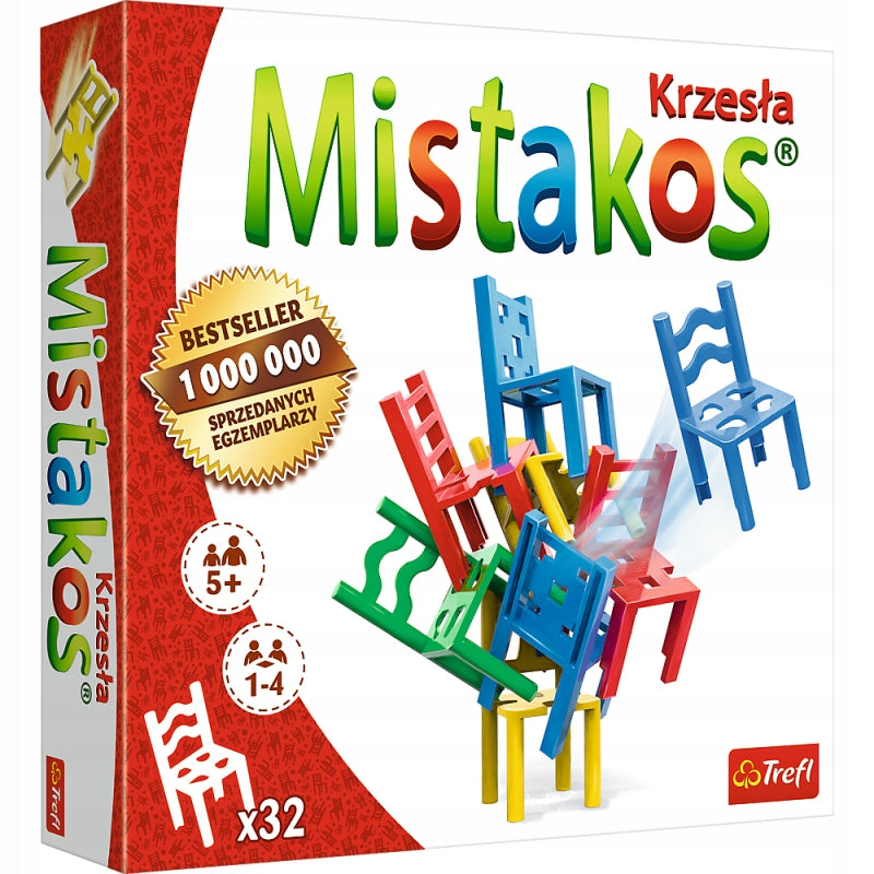 TREFL GAME MISTAKOS Chairs 4 pers