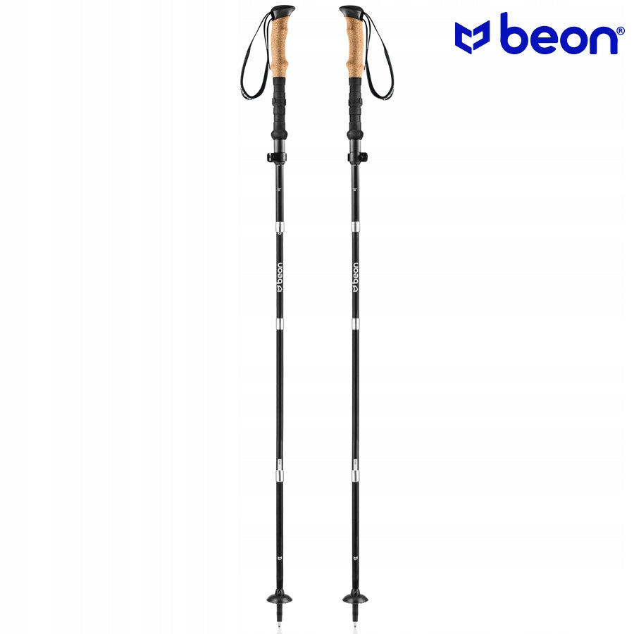 TREKKING POLES FOLDING POLES IN THE MOUNTAINS BEON FOLD Brand Beon