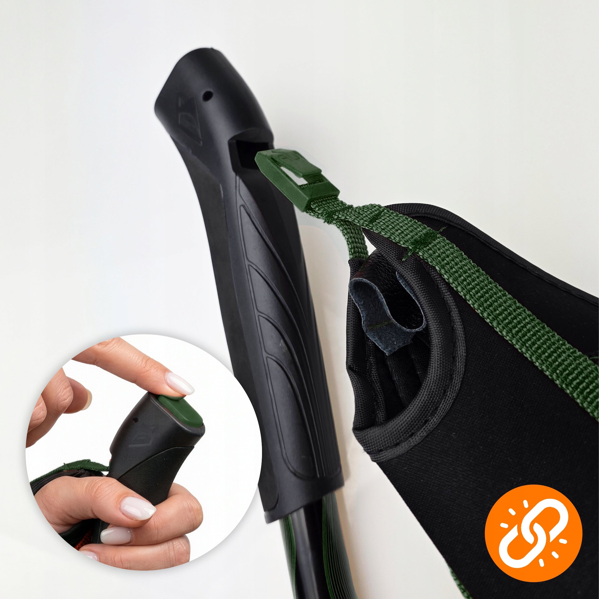 TREKKING POLES TELESCOPIC WALKING POLES ADJUSTABLE IN THE MOUNTAINS LIGHT Manufacturer code SHP-1159
