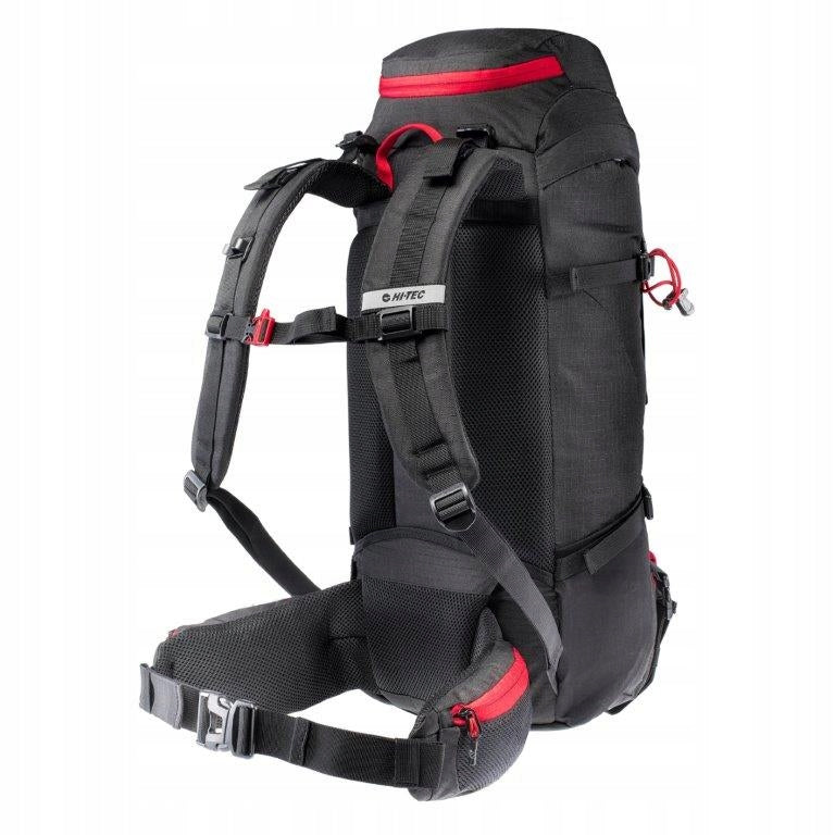 TREKKING SURVIVAL BACKPACK HI-TEC IN THE MOUNTAINS 50L ROOMY Brand Hi-Tec