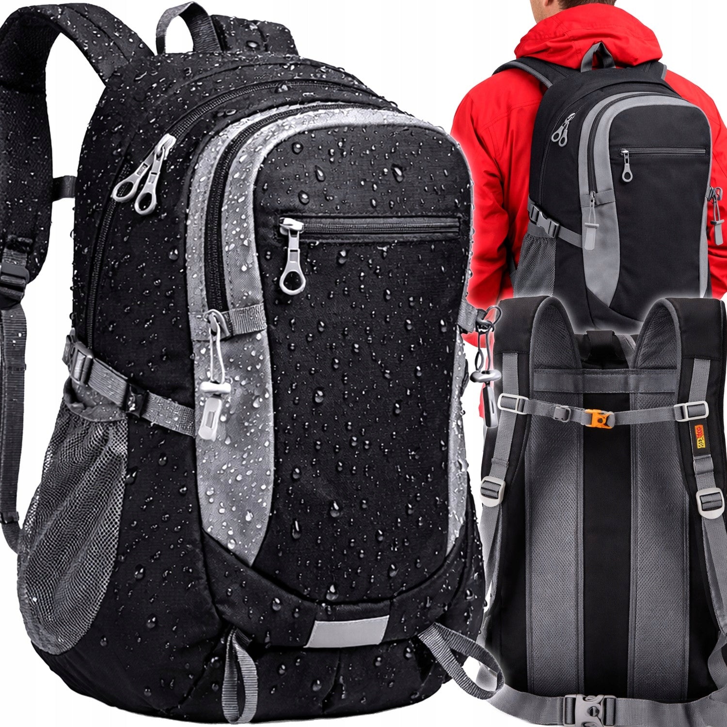 TREKKING TRAVEL BACKPACK 40L CITY FOR AIRPLANE EXPEDITION XXL