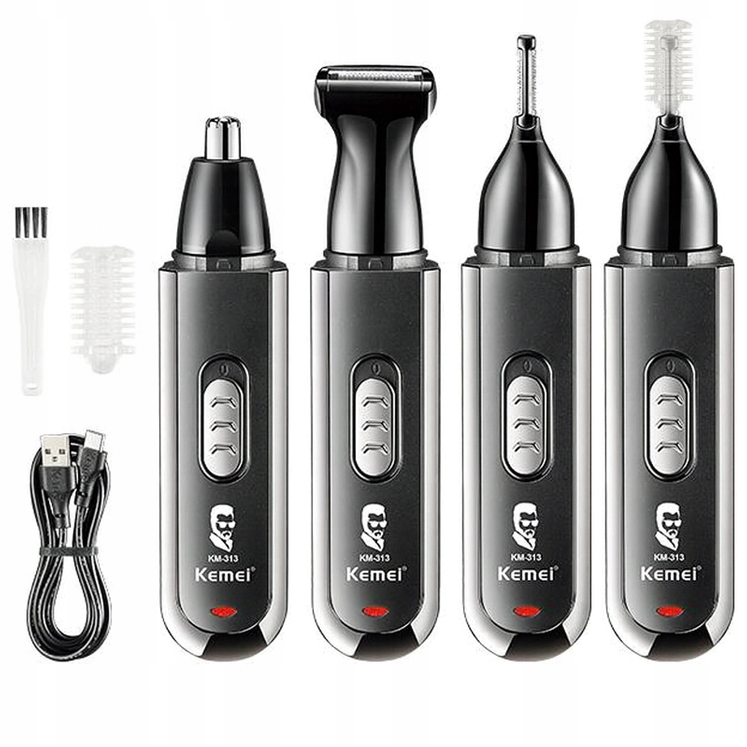 TRIMMER 4IN1 RAZOR KEMEI FOR NOSE EYEBROW EYEBROWS USB C BATTERY