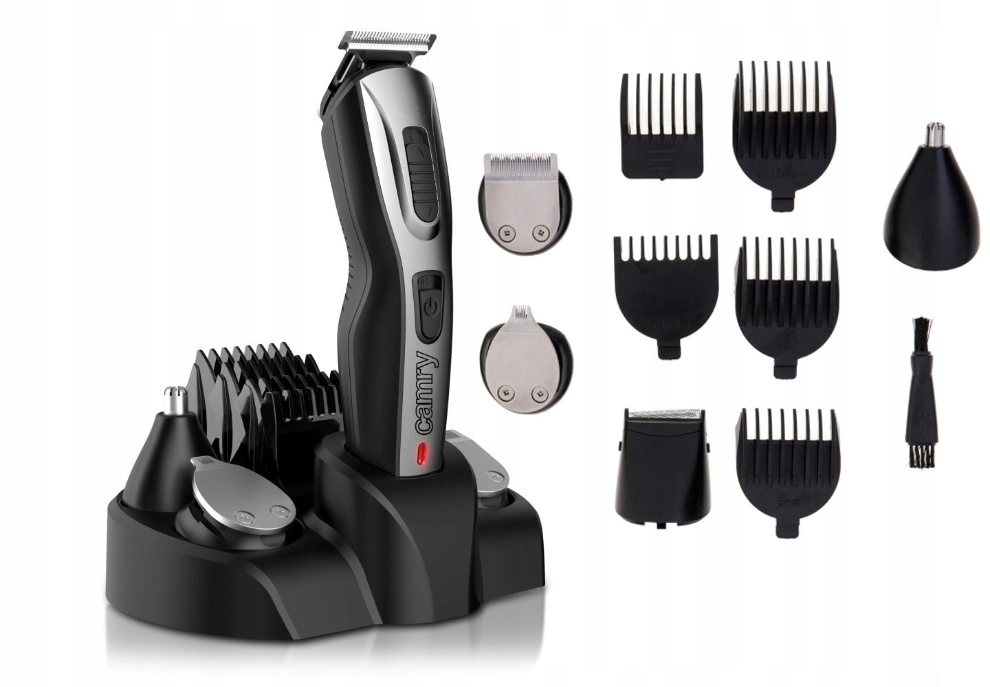 TRIMMER CLIPPER FOR CUTTING AND SHAVING BEARD HAIR OF THE NOSE MUSTACHE
