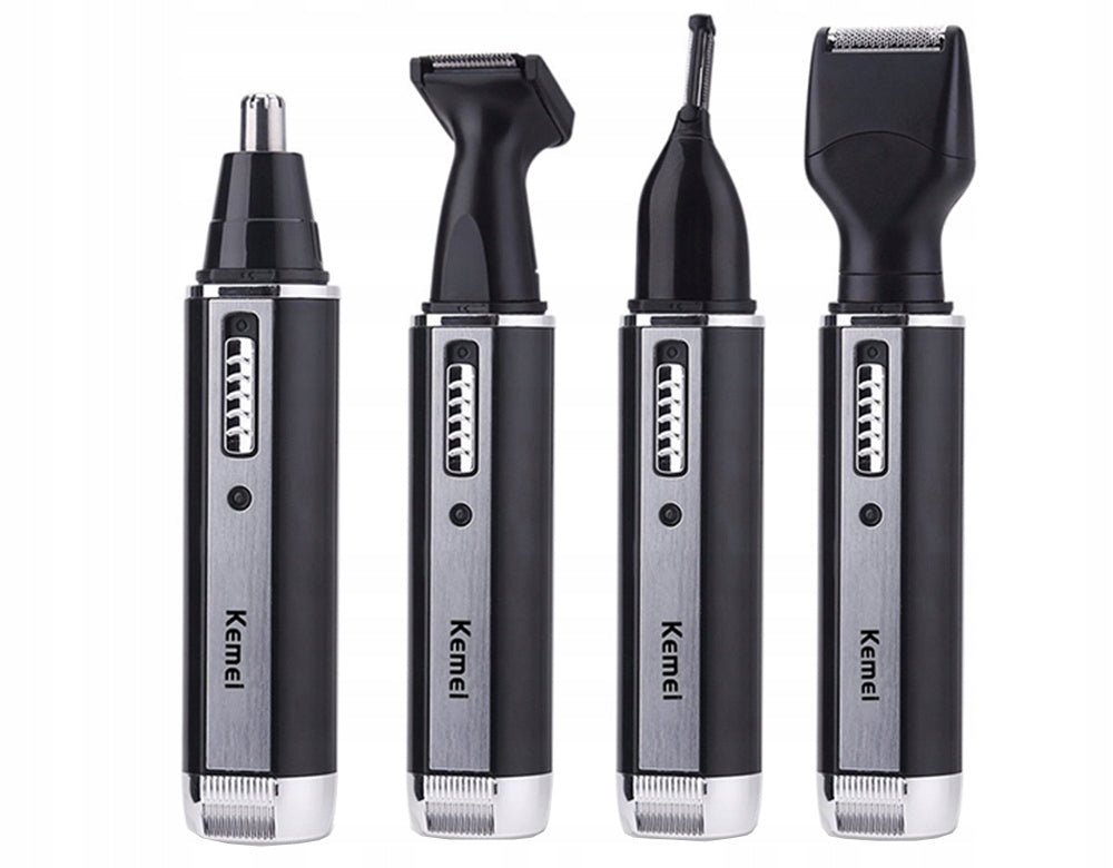 TRIMMER NOSE HAIR BEARD SHAVER 4in1 Batteries included yes