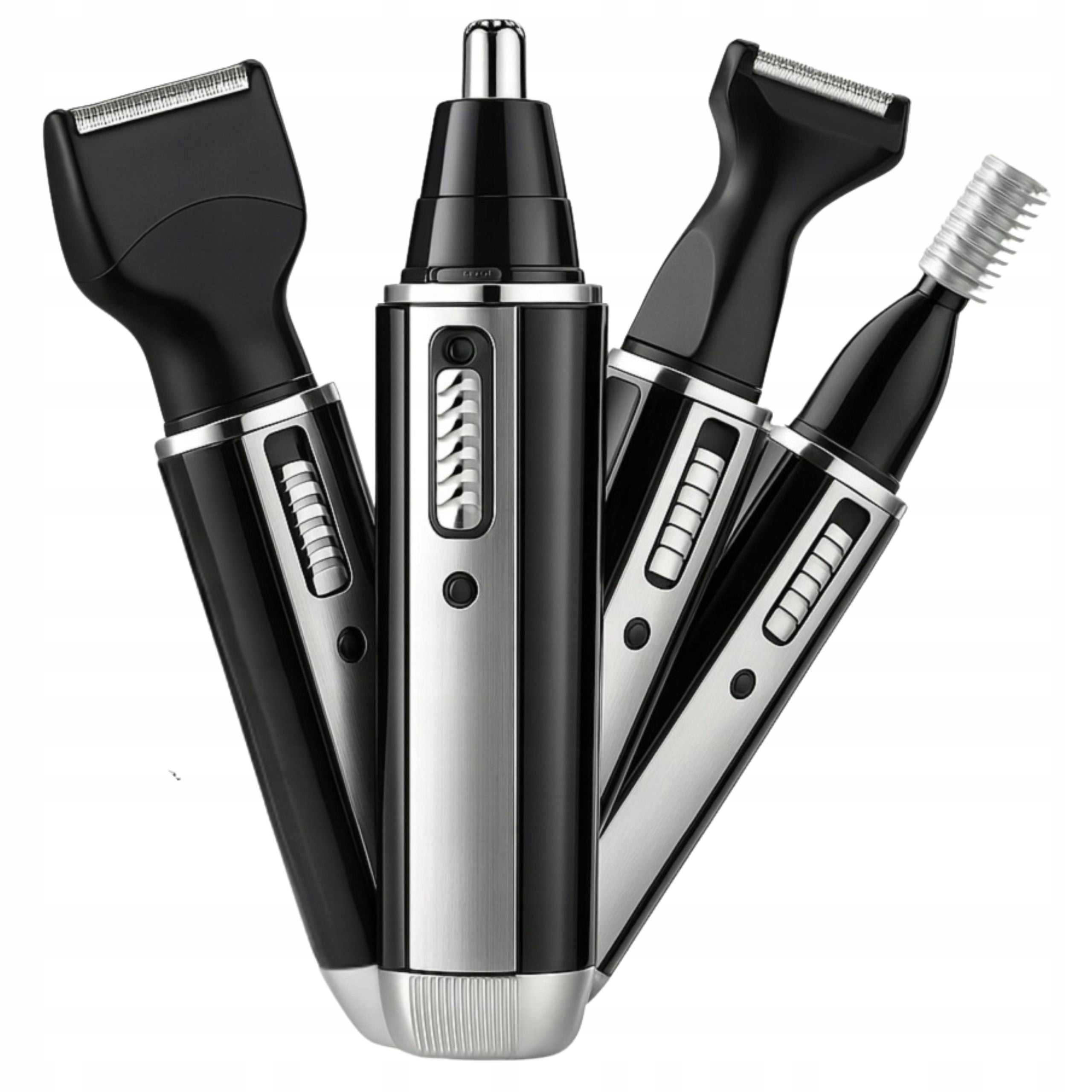 TRIMMER NOSE SHAVER EAR SHAVING BEARD HAIR FACIAL HAIR 4in1 STRONG comb
