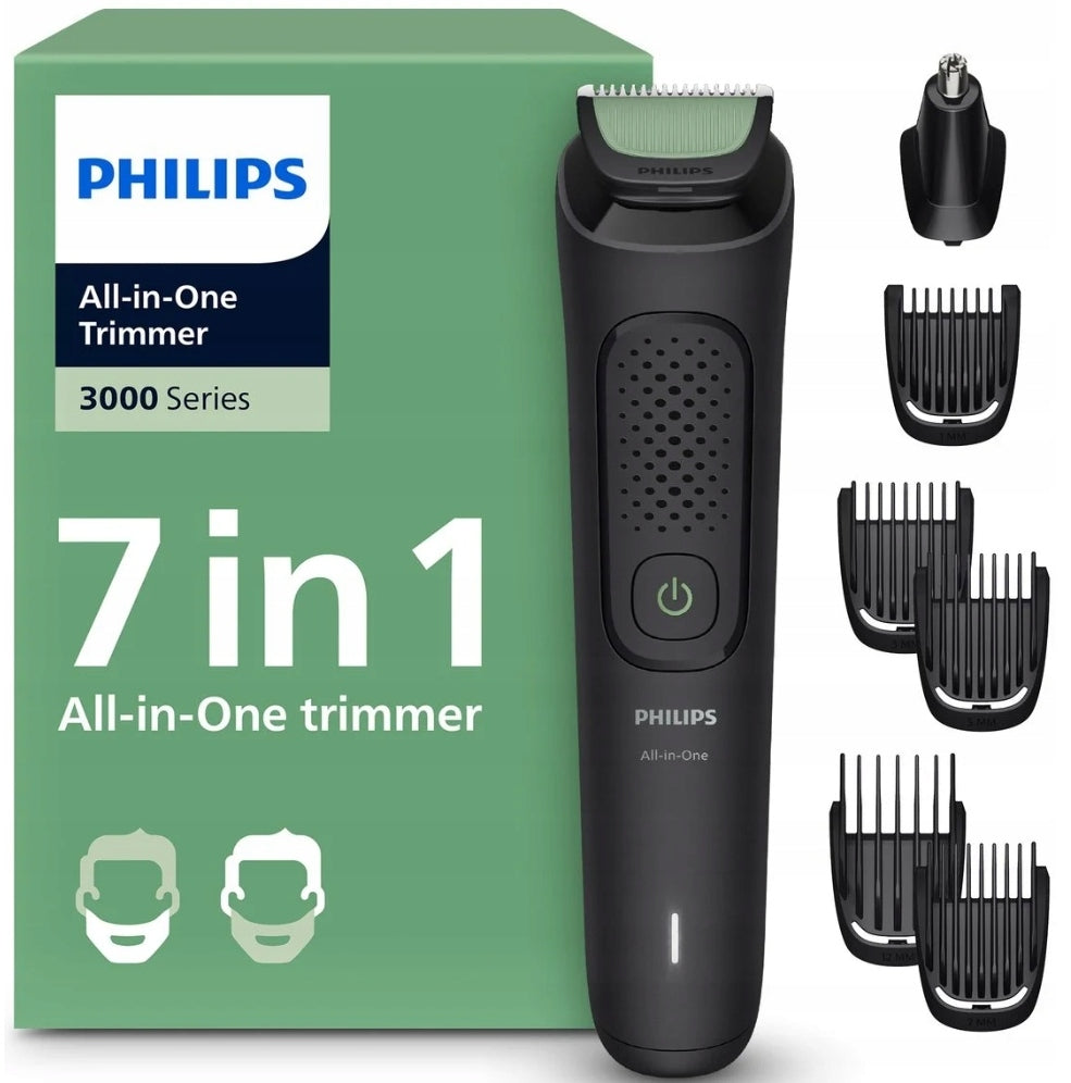 TRIMMER PHILIPS Series 3000 FOR BEARD HAIR SHAVER + CASE