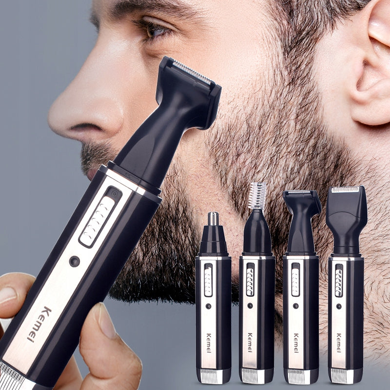 TRIMMER RAZOR HAIR BEARD SHAVER 4IN1 SET Packaging status original