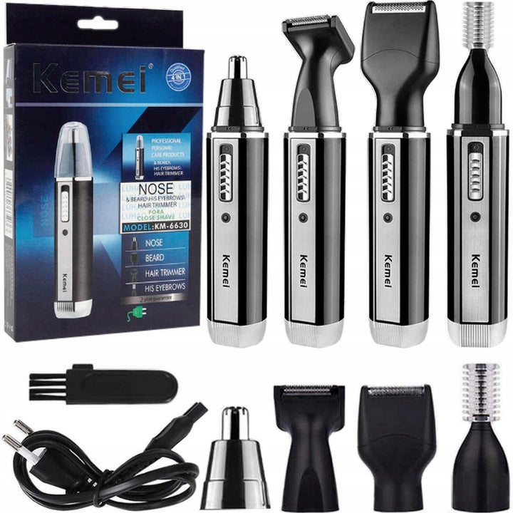 TRIMMER RAZOR HAIR BEARD SHAVER 4IN1 SET