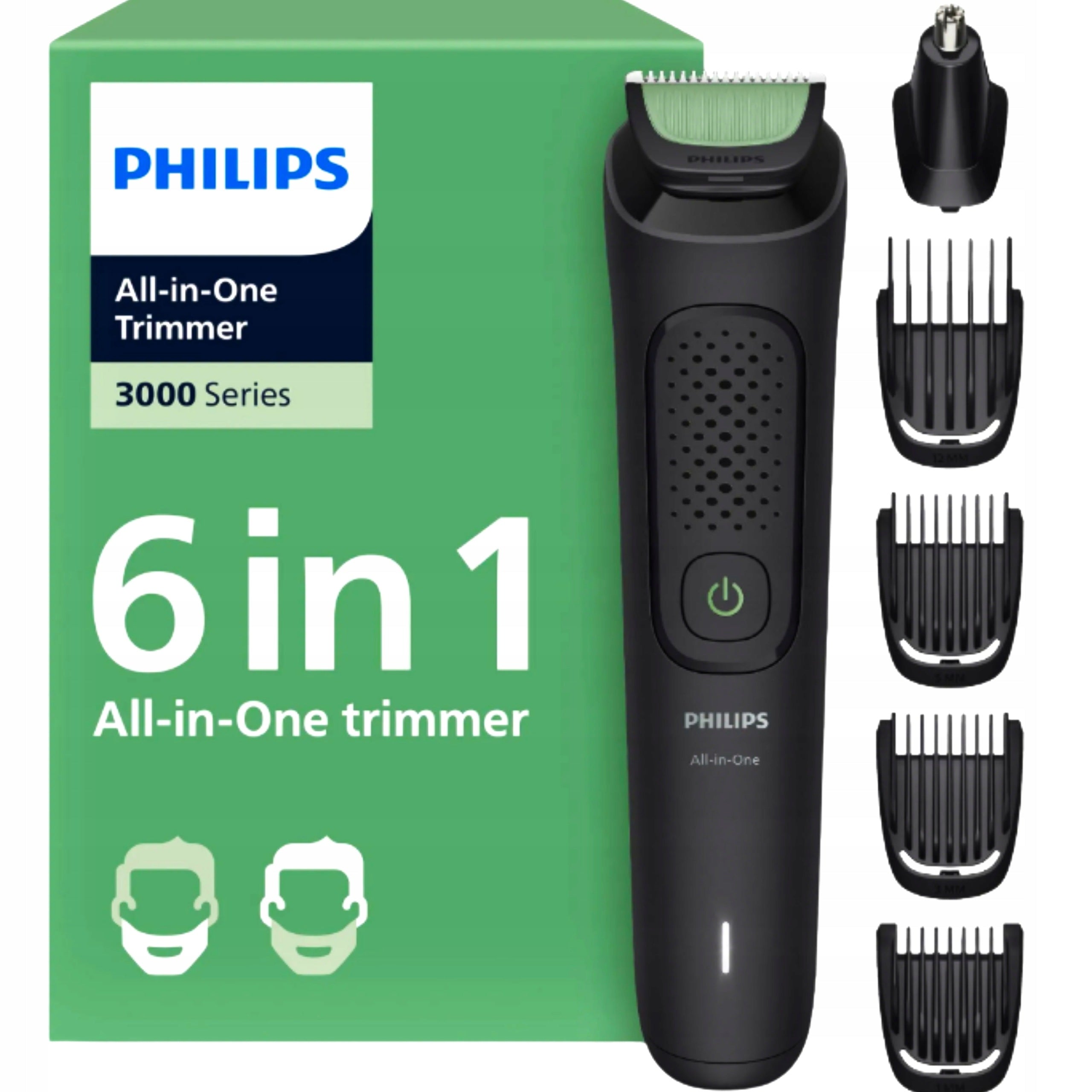 TRIMMER SHAVER NOSE RAZOR 6IN1 FOR SHAVING CLIPPERS PHILIPS