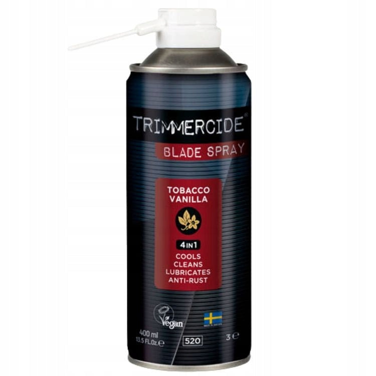 TRIMMERCIDE SPRAY FOR CLEANING AND MAINTENANCE OF RAZOR BLADES 4IN1 400 ML