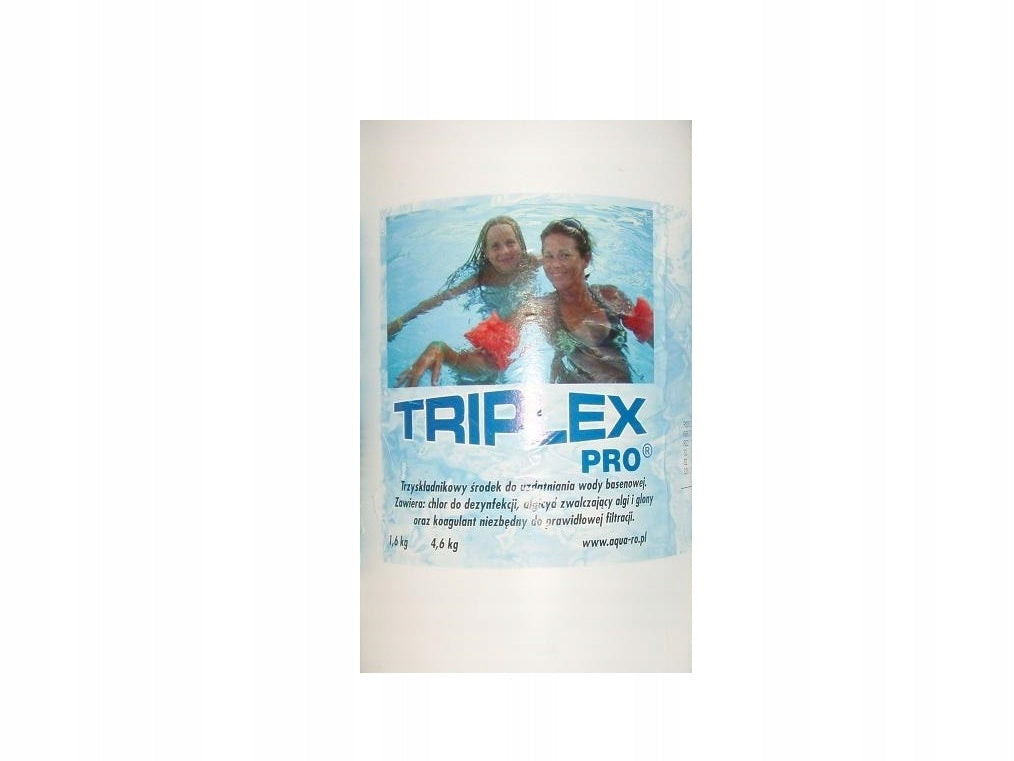 TRIPLEX PRO 1 kg tablets POOL 4in1 CHLORINE CHEMISTRY Packaging status original