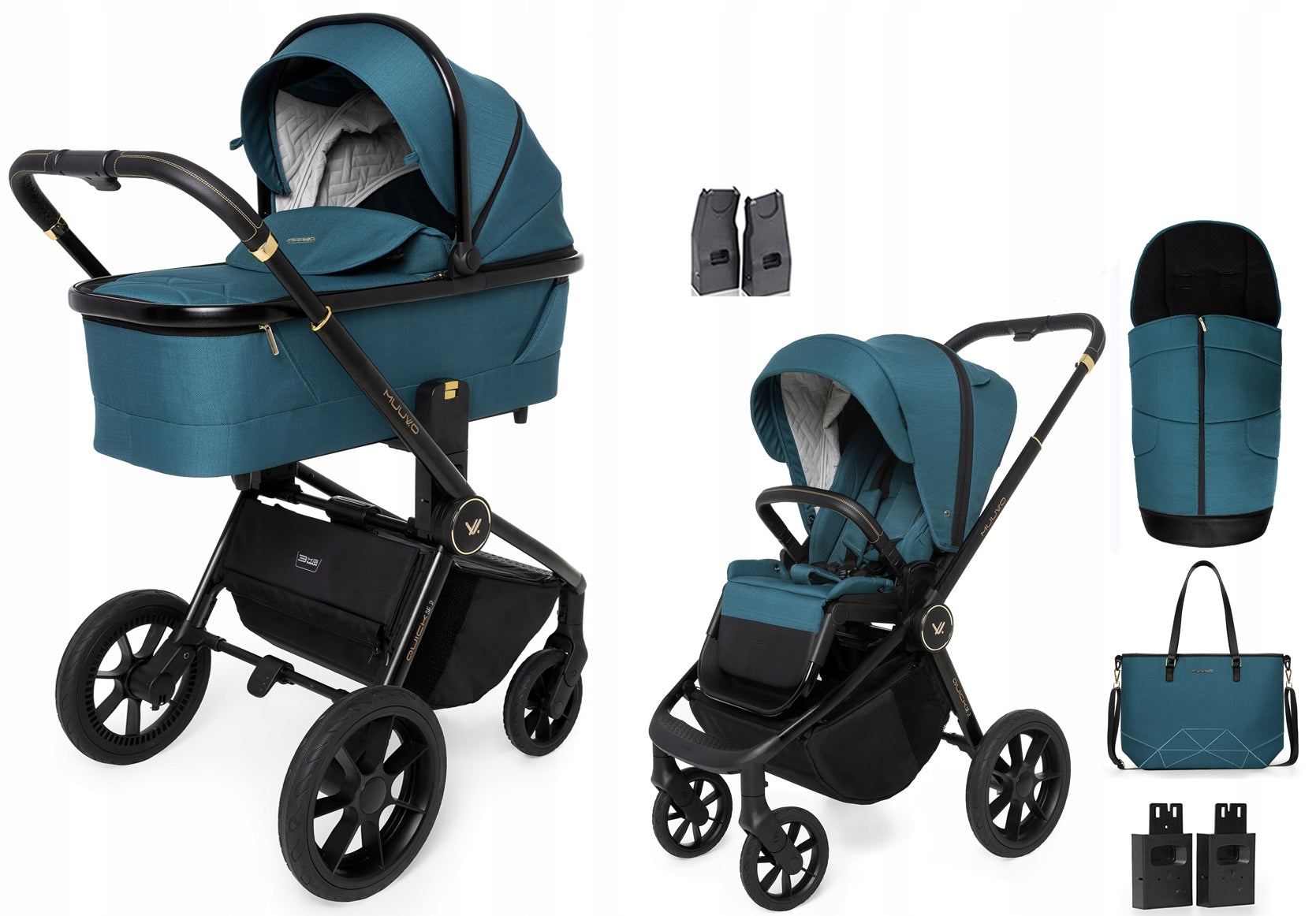 TROLLEY MUUVO QUICK SE 2 2in1 BAG Paradise Gold