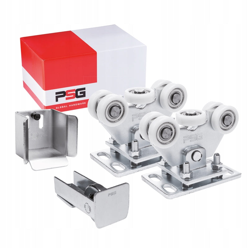 TROLLEY ROLLER FI 60MM FOR SLIDING GATE FOR RAIL 70x70 x 4mm SET