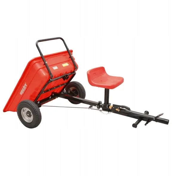 TROLLEY TRAILER WITH SEAT HECHT 57970 LOAD CAPACITY 300KG 10 km/h Brand Hecht