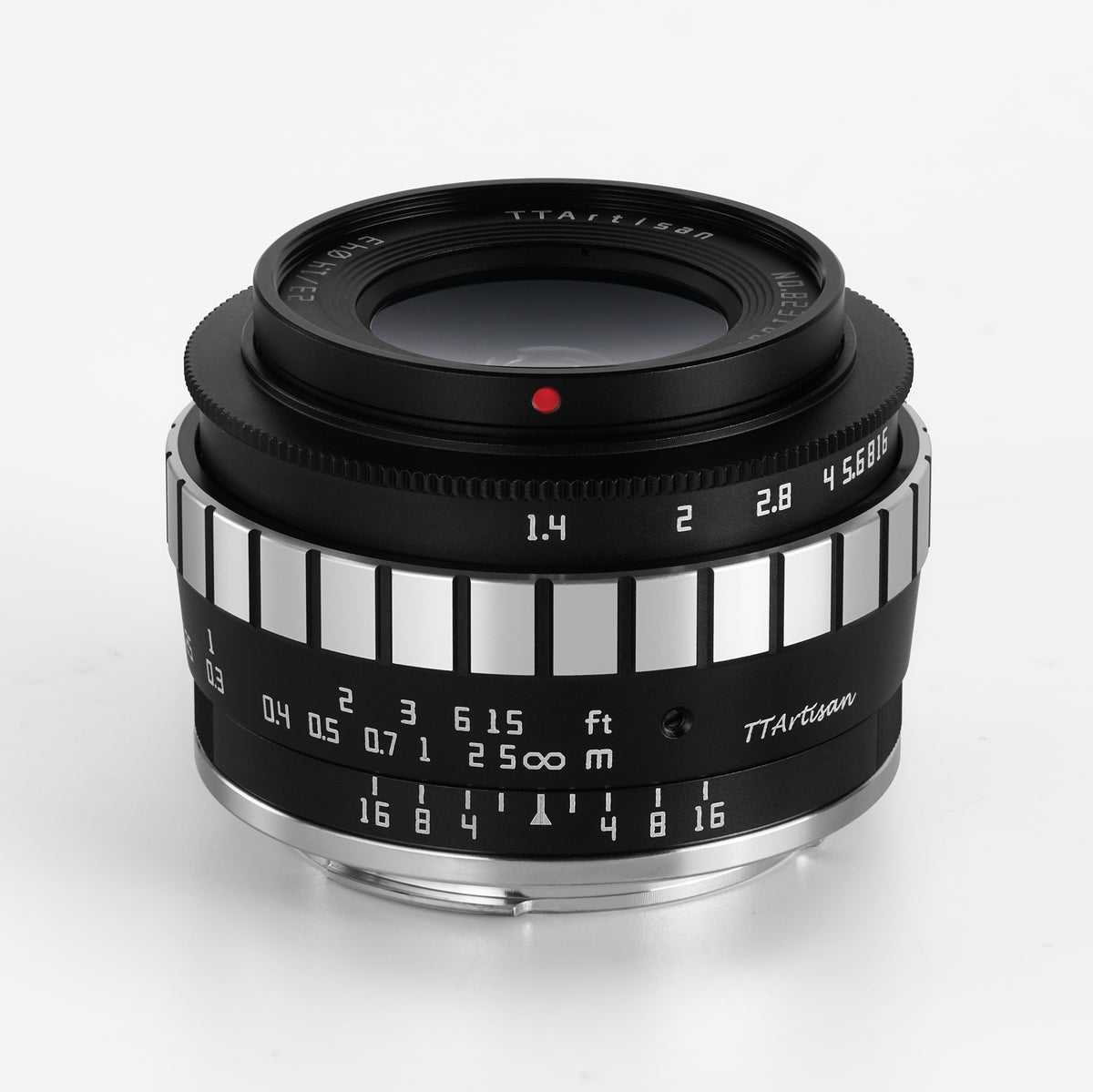 TTArtisan 23mm F1.4 FujiFilm FX black and silver Brand TTArtisan