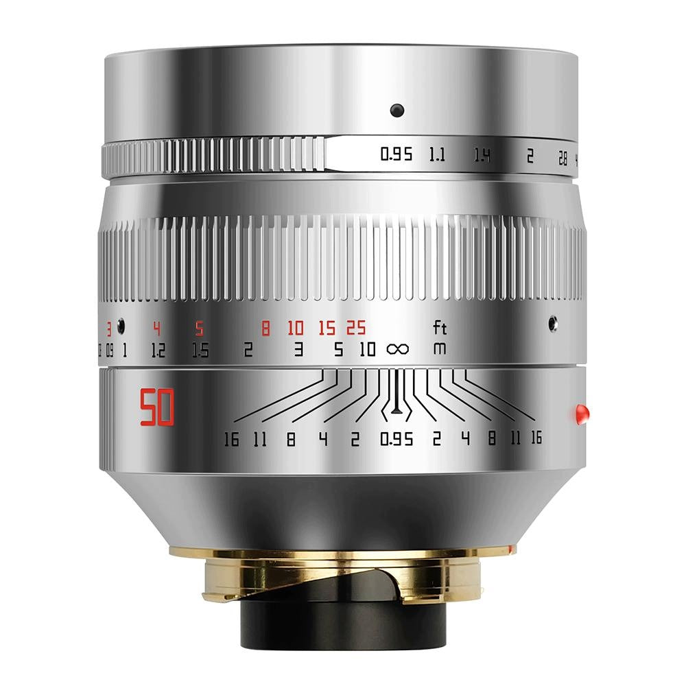 TTArtisan 50mm F/0.95 Leica M Silver manual sharp lens Manufacturer code 50mm F0.95 Leica M Silver