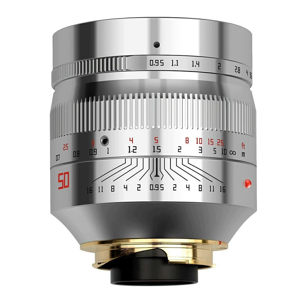 TTArtisan 50mm F/0.95 Leica M Silver manual sharp lens