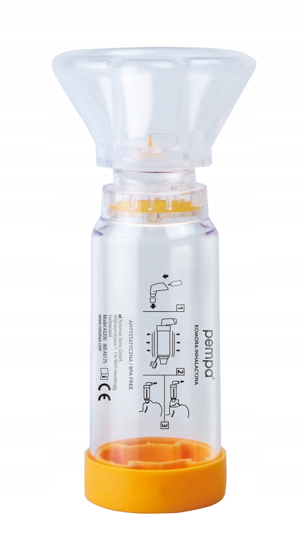 TUBE INHALATION CHAMBER FOR CHILDREN SIZE M Medical device yes