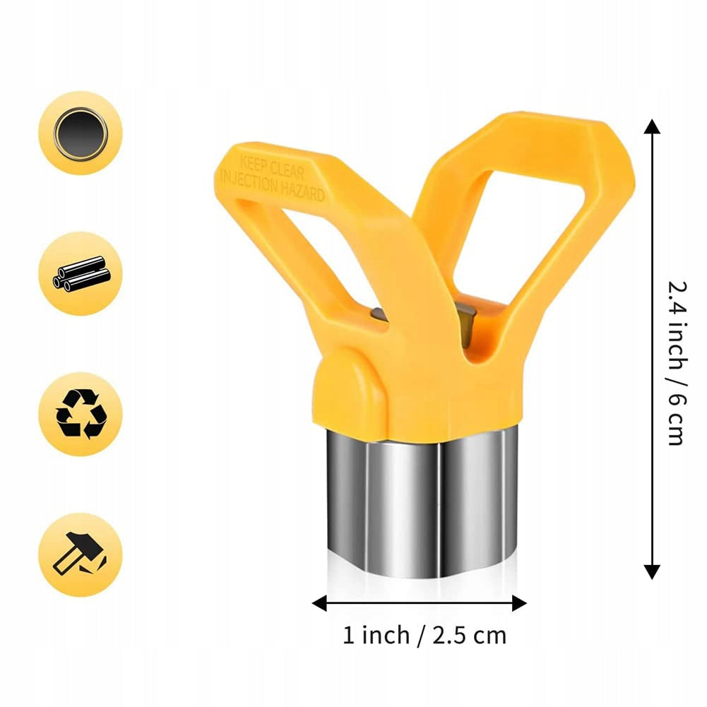 TUNGSTEN CARBIDE PAINT NOZZLE 523 417 315 215 NOZZLE COVER HEAD 5 PCS Manufacturer code 6932586014932