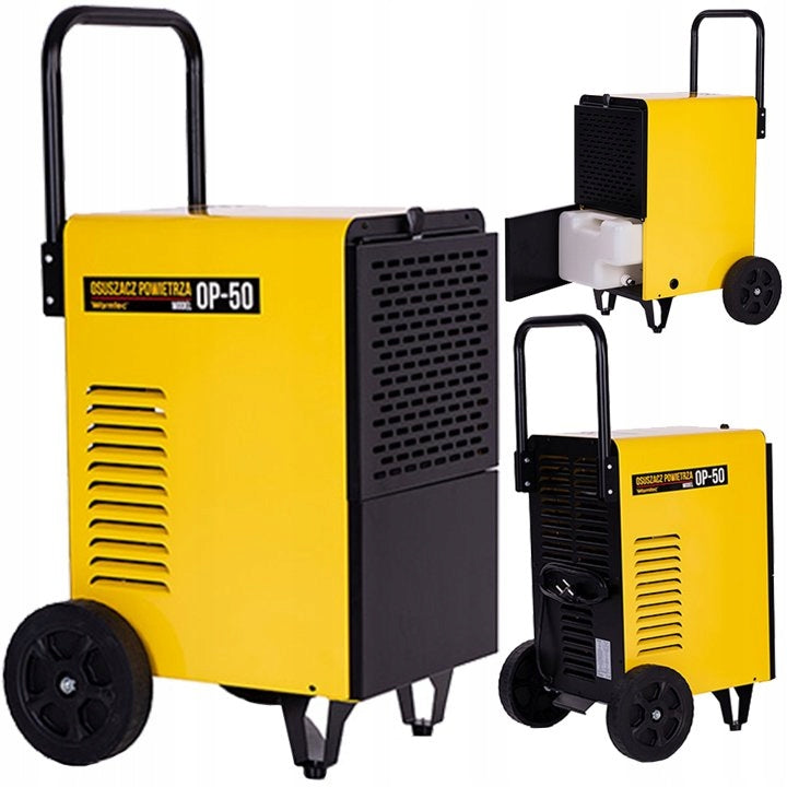 TURBO DEHUMIDIFIER INDUSTRIAL CONSTRUCTION MOISTURE ABSORBER 50L/24
