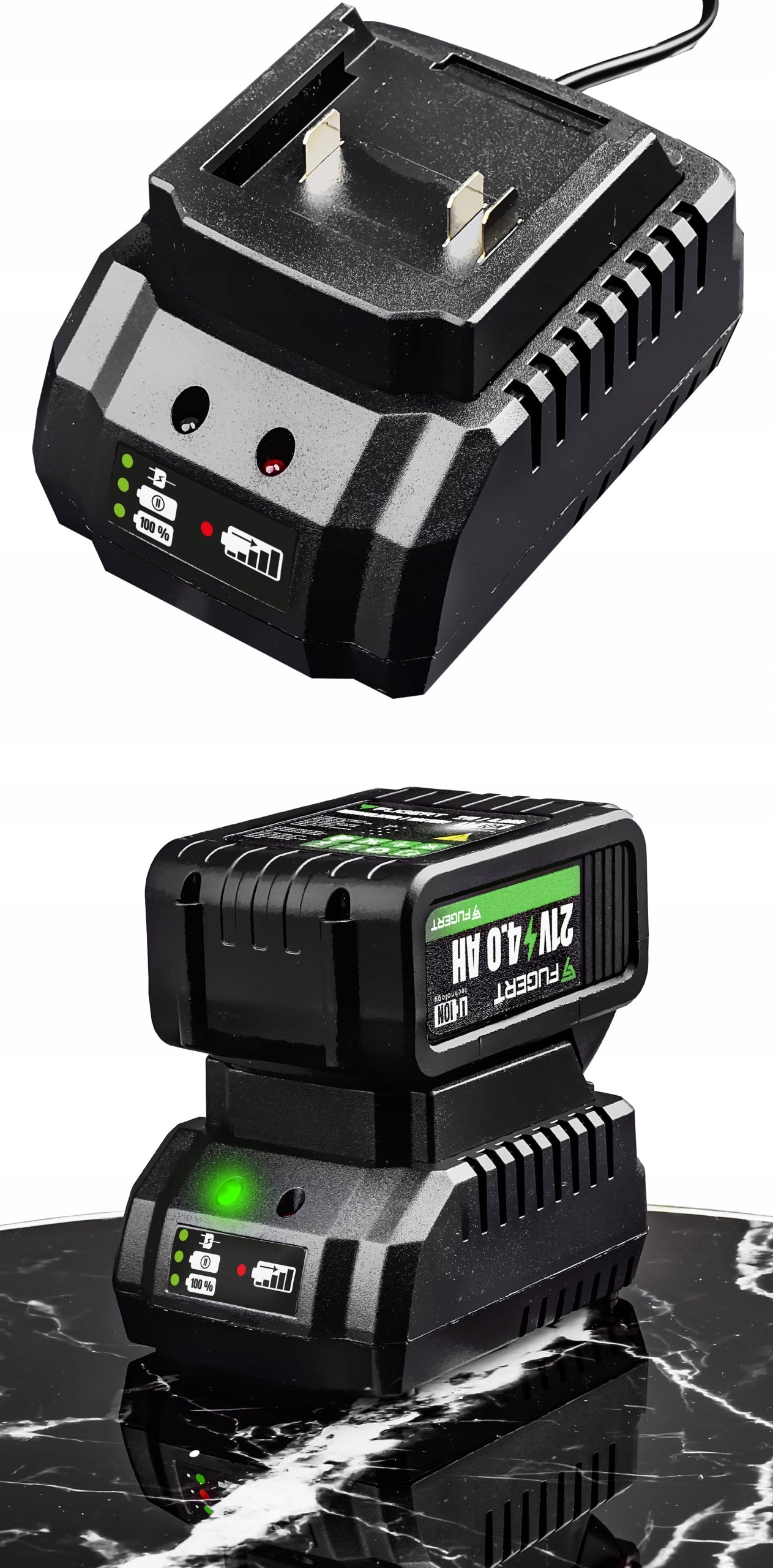 TURBO ELECTRIC BLOWER CORDLESS BRUSHLESS GARDEN 2X 21V Manufacturer code FUG-0183